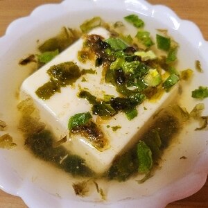菊芋&えのき&葉玉葱&生姜&骨付き鶏&豆腐鍋